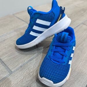 adidas Kids Blue and White Shoes